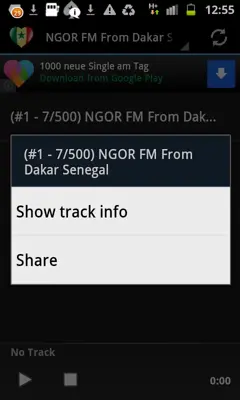 Senegal Radio Stations android App screenshot 1